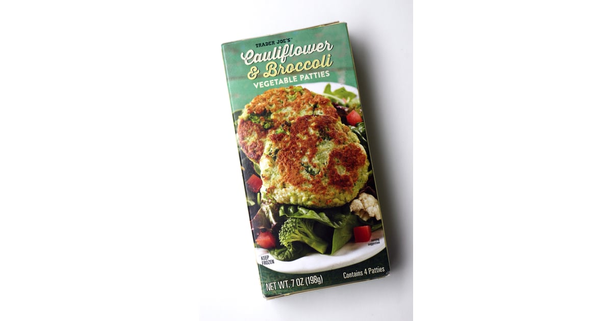Cauliflower & Broccoli Vegetable Patties Trader Joe's Cauliflower Products POPSUGAR Fitness