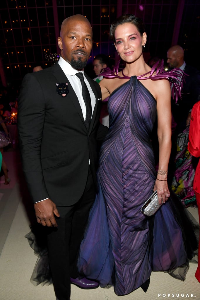 Katie Holmes and Jamie Foxx at the 2019 Met Gala