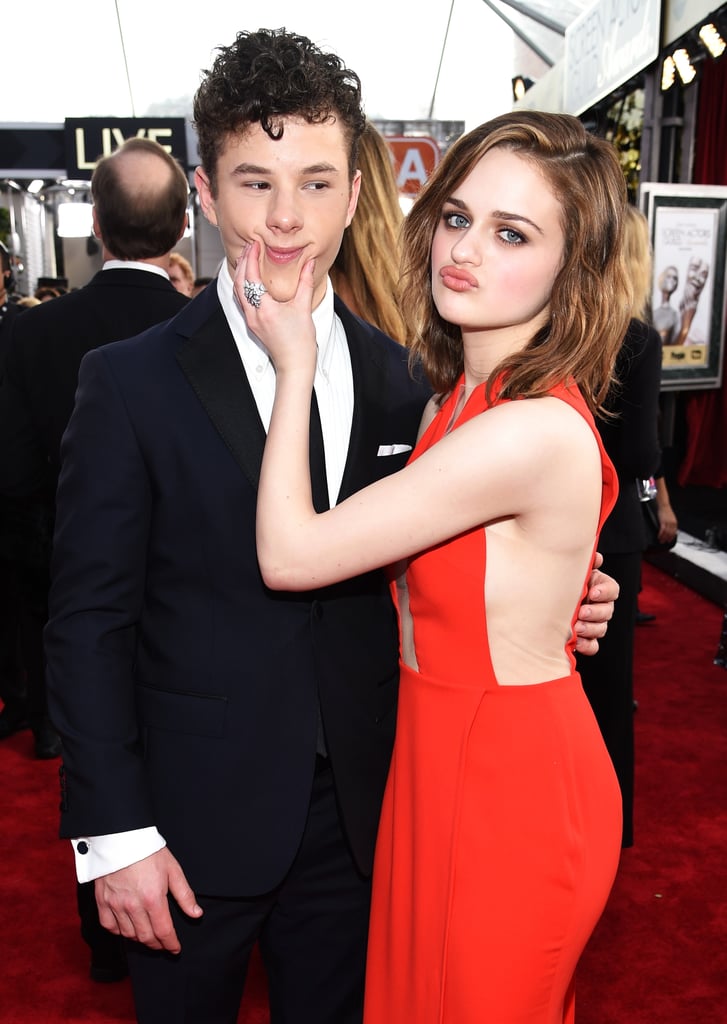 Pictured: Nolan Gould and Joey King