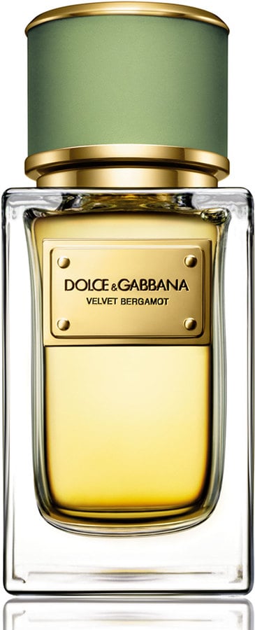 The scent: Dolce & Gabbana Velvet Bergamot ($225)
  
The notes: Petitgrain, orange blossom, bergamo, clary sage, vetiver, and ambrette.