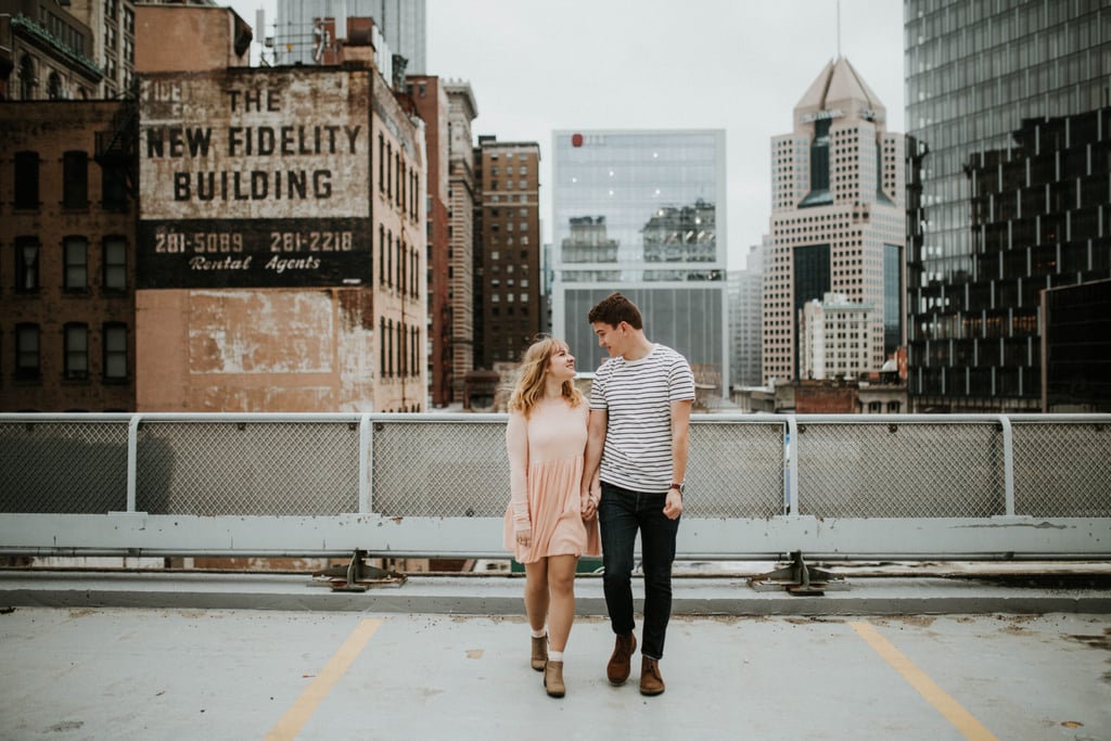 Rooftop Engagement Shoot
