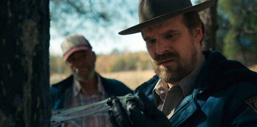 An Ode to Jim Hopper's Bald Look in Stranger Things Season 4