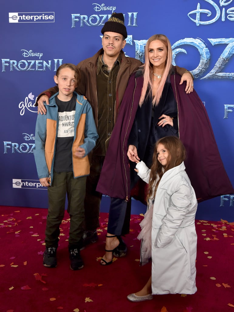 Ashlee Simpson and Evan Ross Family at Frozen 2 Premiere