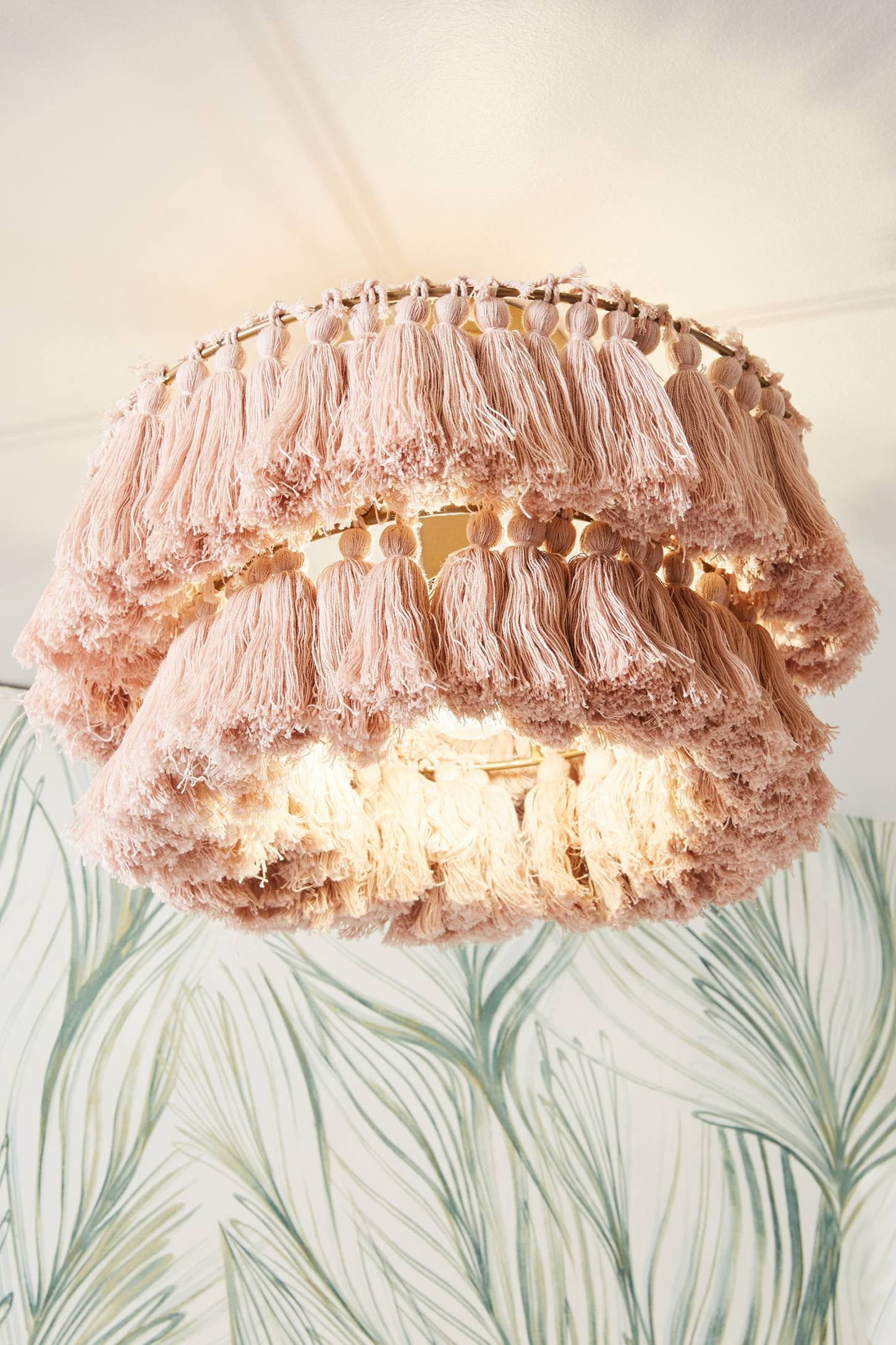 Anthropologie fela tasseled chandelier sale
