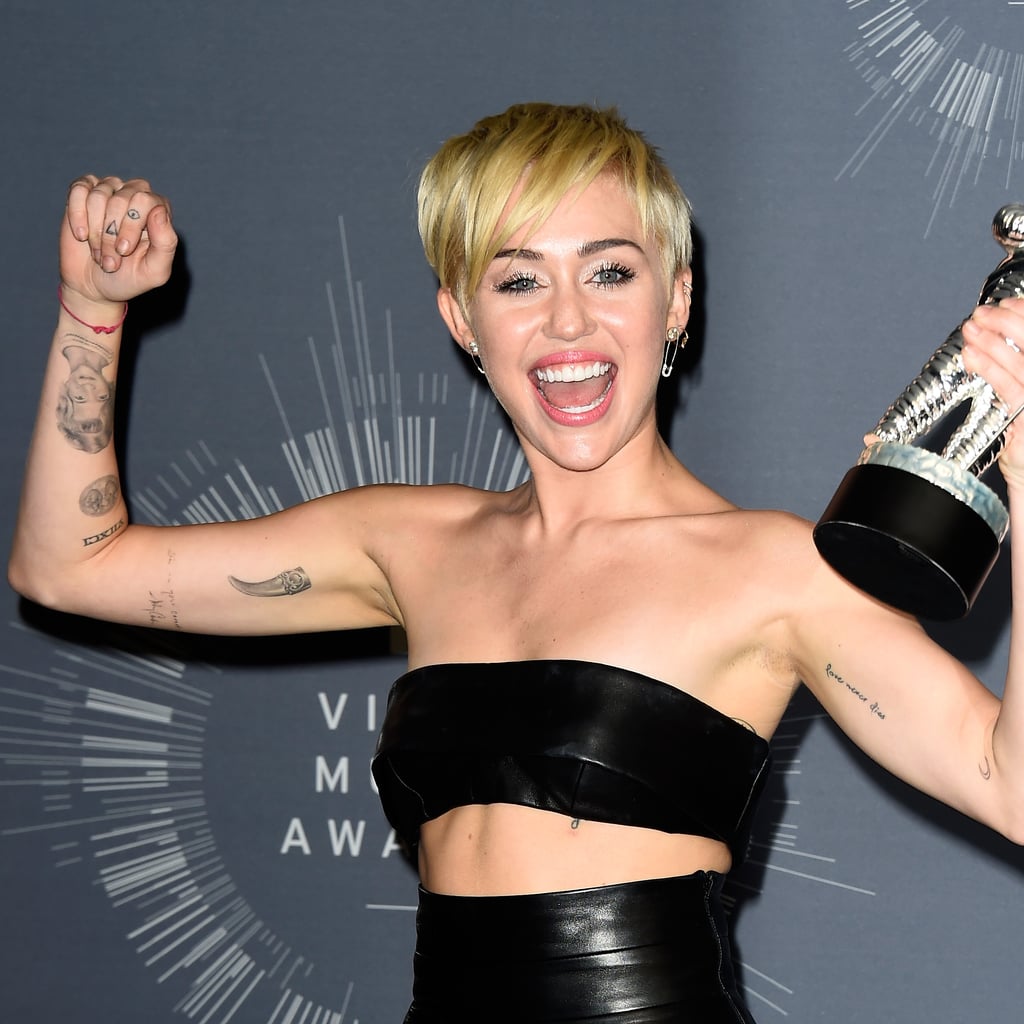 A Guide to Miley Cyrus's Most Meaningful Tattoos | POPSUGAR Beauty