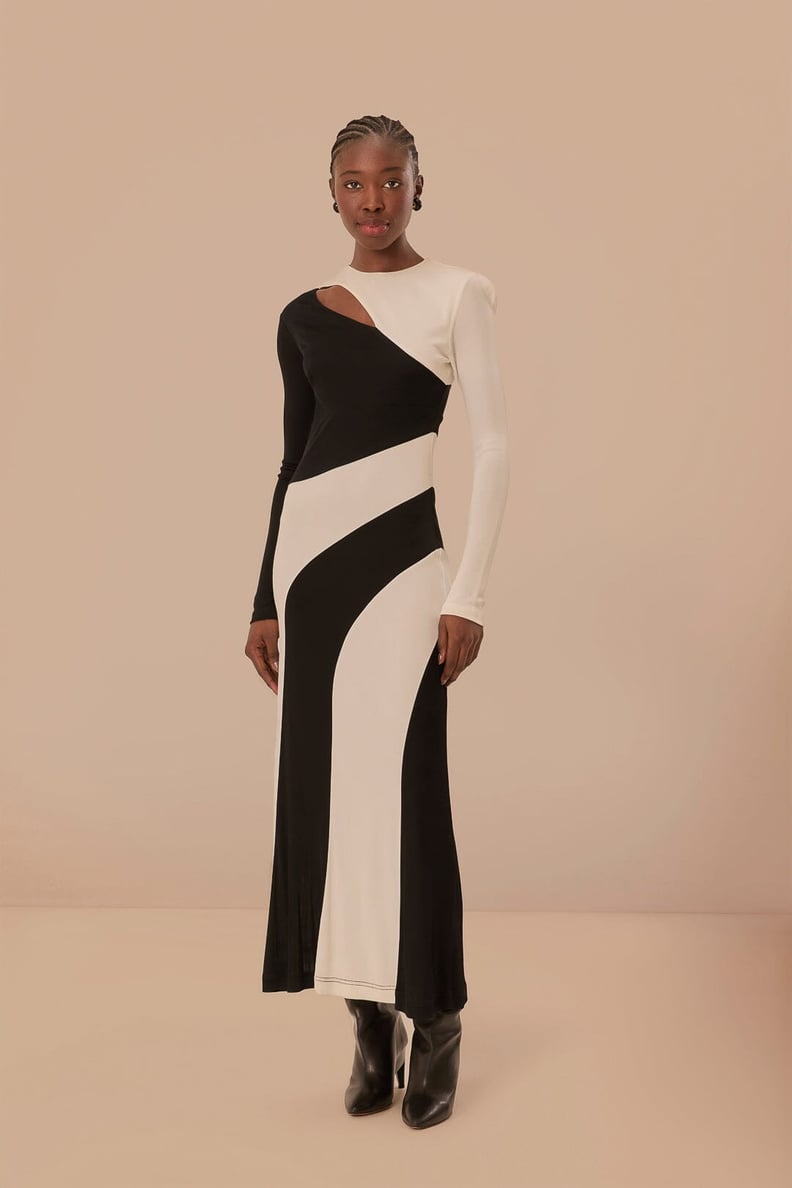 Popsugar printed midi dress discount