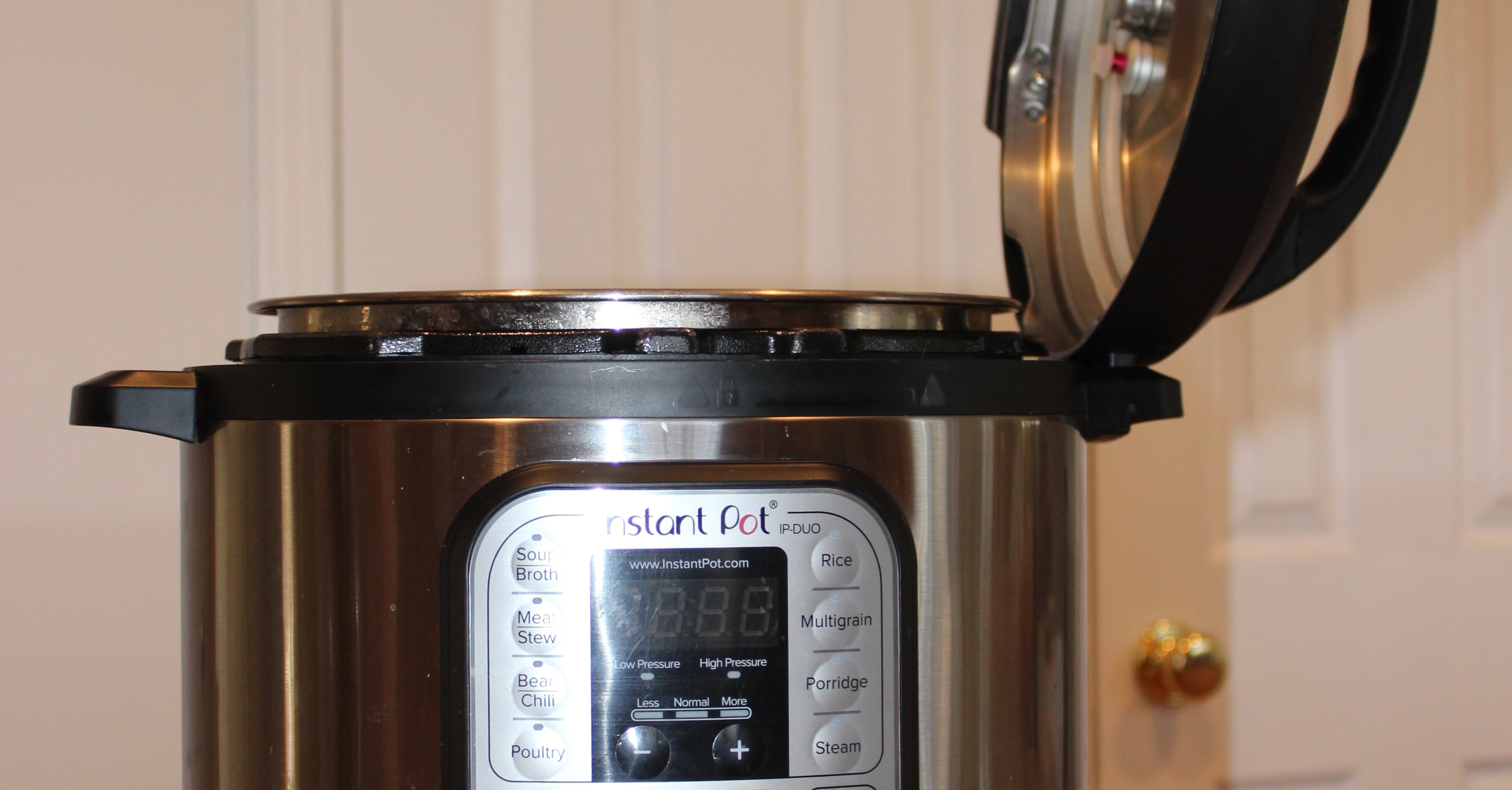 The Instant Pot Has a Built In Lid Holder POPSUGAR Family