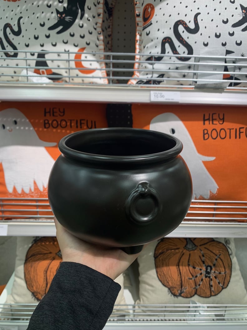 Target's Threshold Halloween Cauldron Candy Serving Bowl