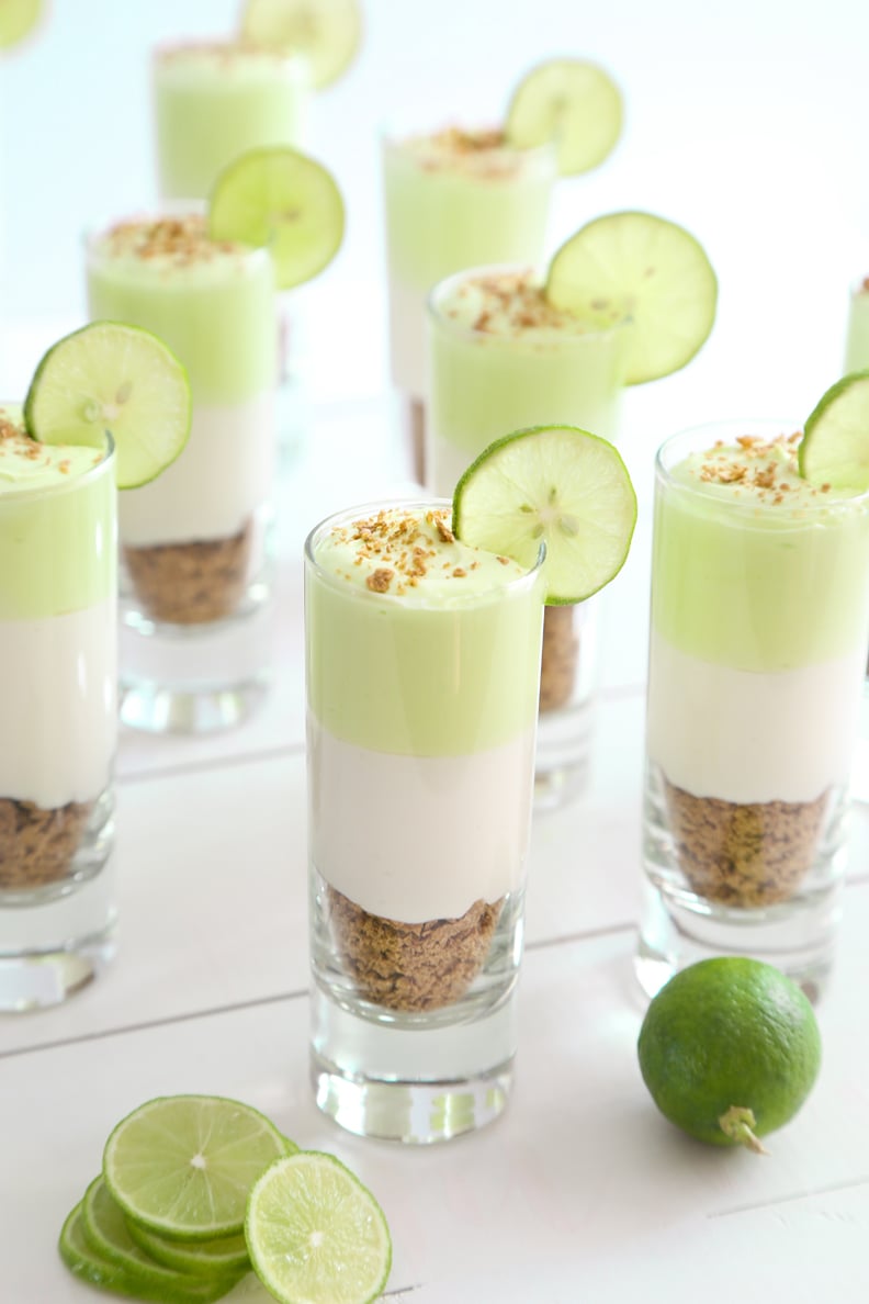 Light Key Lime Cheesecake Shots