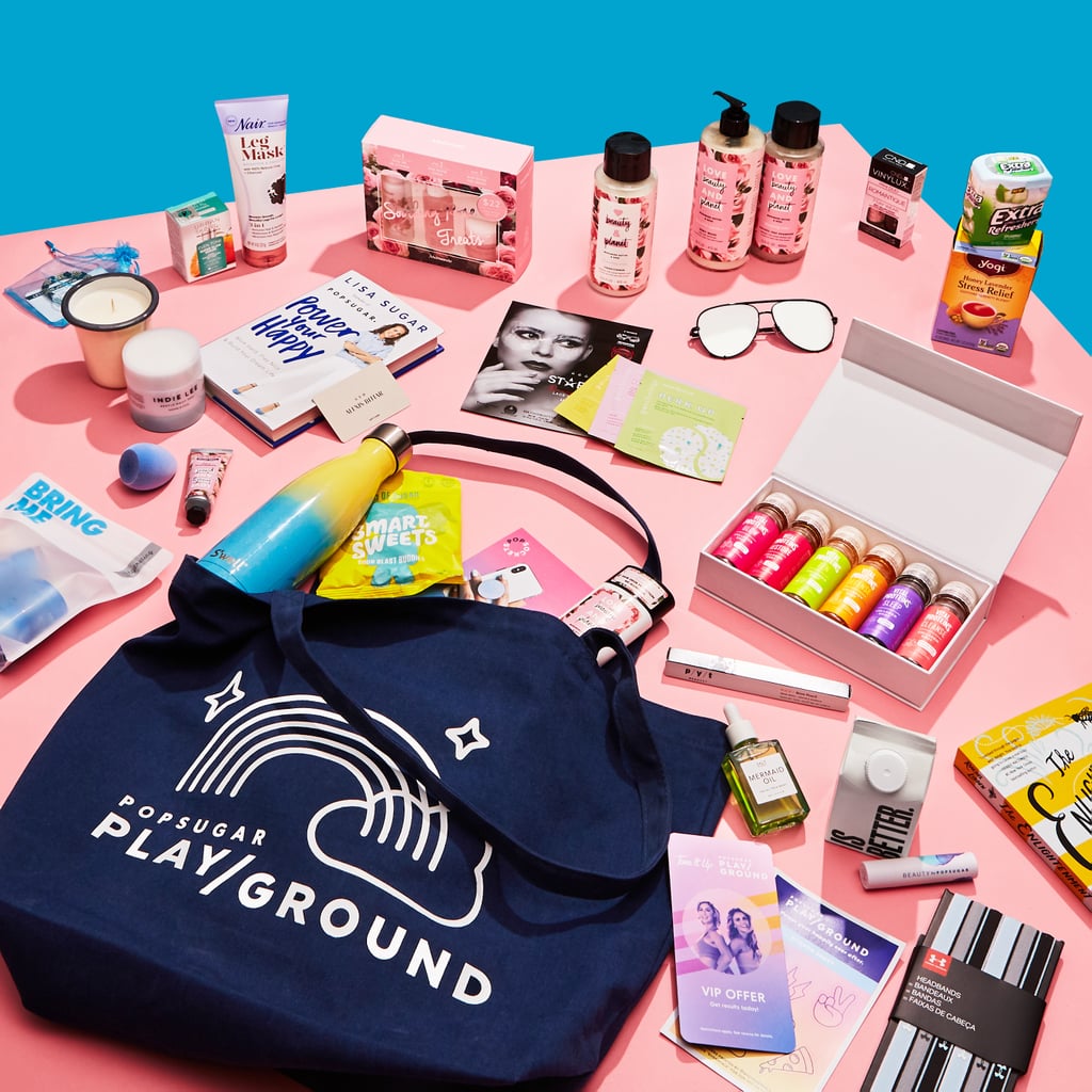 POPSUGAR Playground VIP Bag and Products 2019
