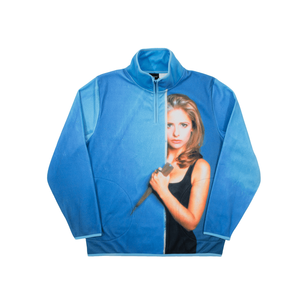 Dumbgood Buffy Gets Stabby Polar Fleece Pullover Review