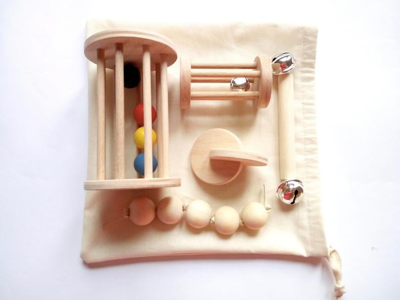 Montessori Baby Shower Gift Set