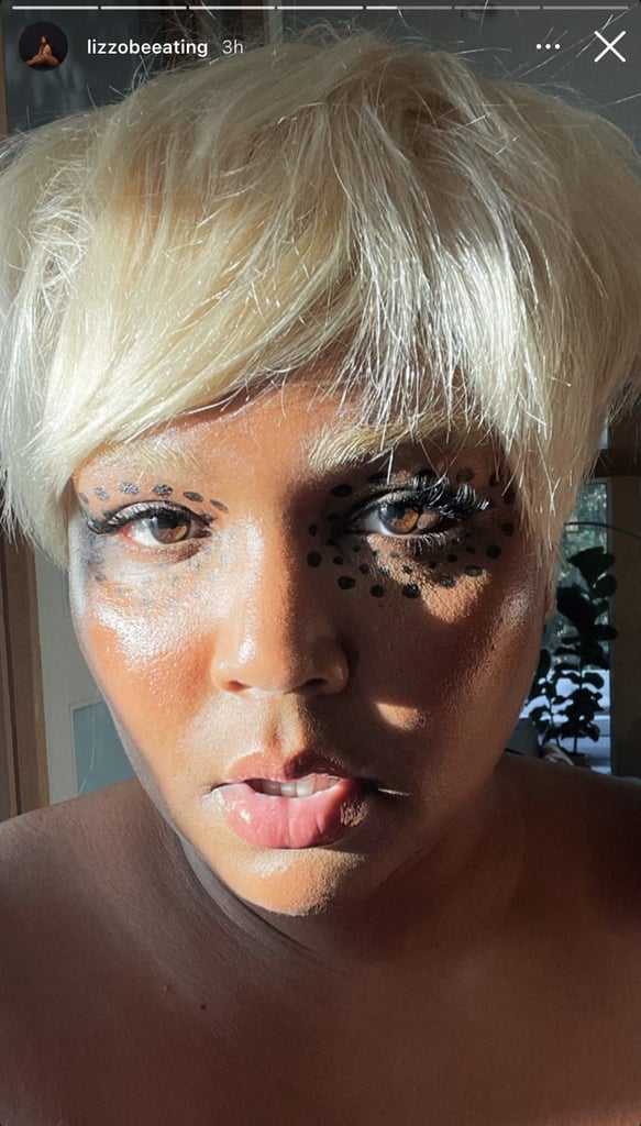 Lizzo Shows Off Platinum Bleached Brows on Instagram