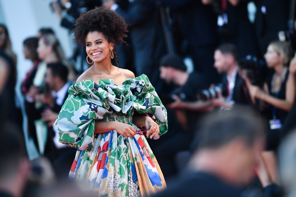 Zazie Beetz at the Joker Premiere