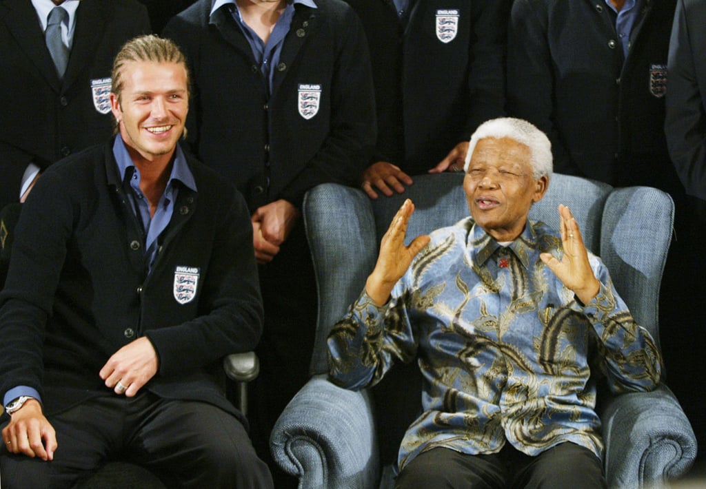 David Beckham Hair:The Mandela, 2003