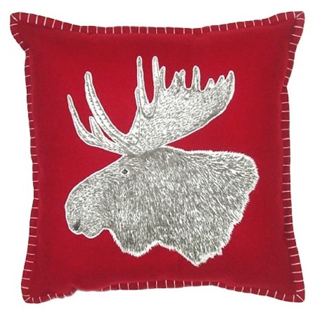 Moose Throw Pillow