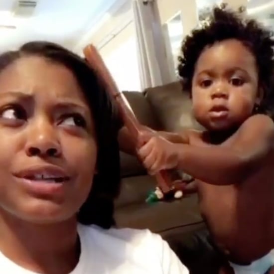 Mom and Toddler Salon Talk Instagram Video