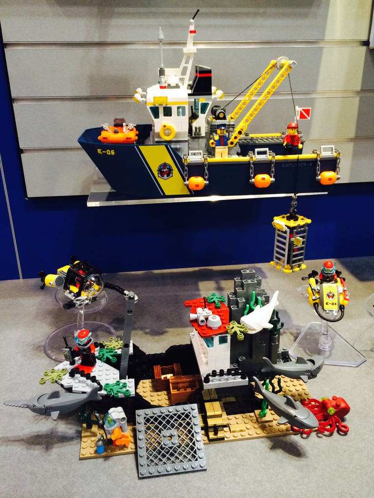 Lego Deep Sea Exploration Vessel