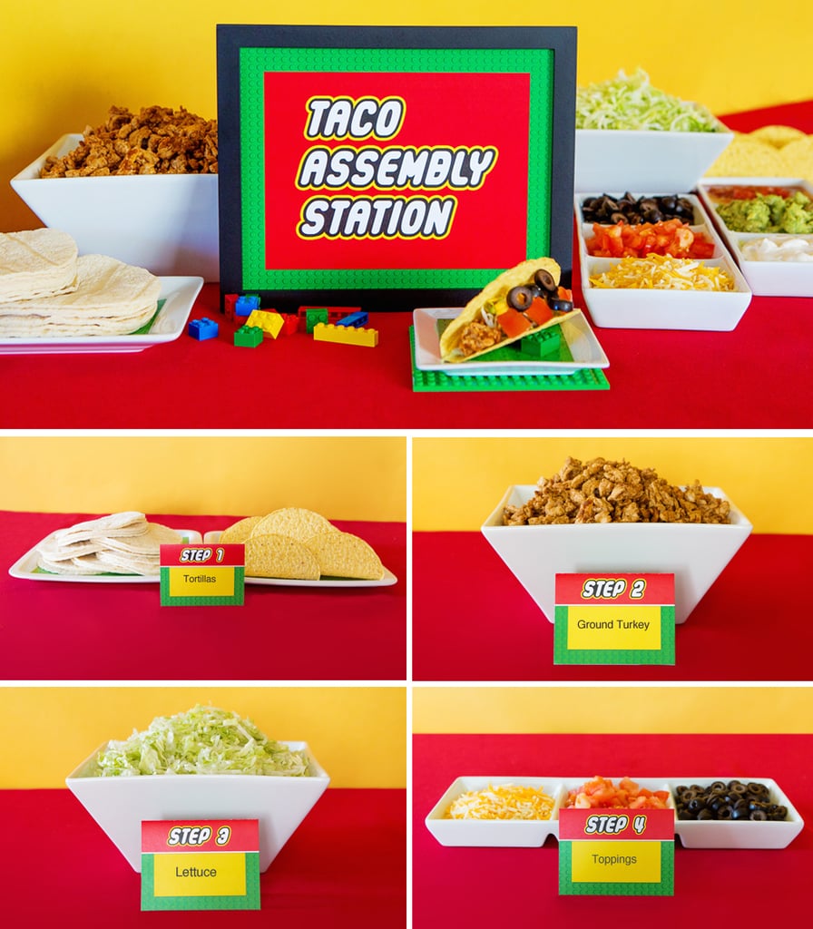 Lego-Themed Teacher Party