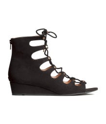 H&M Lace-Up Sandals