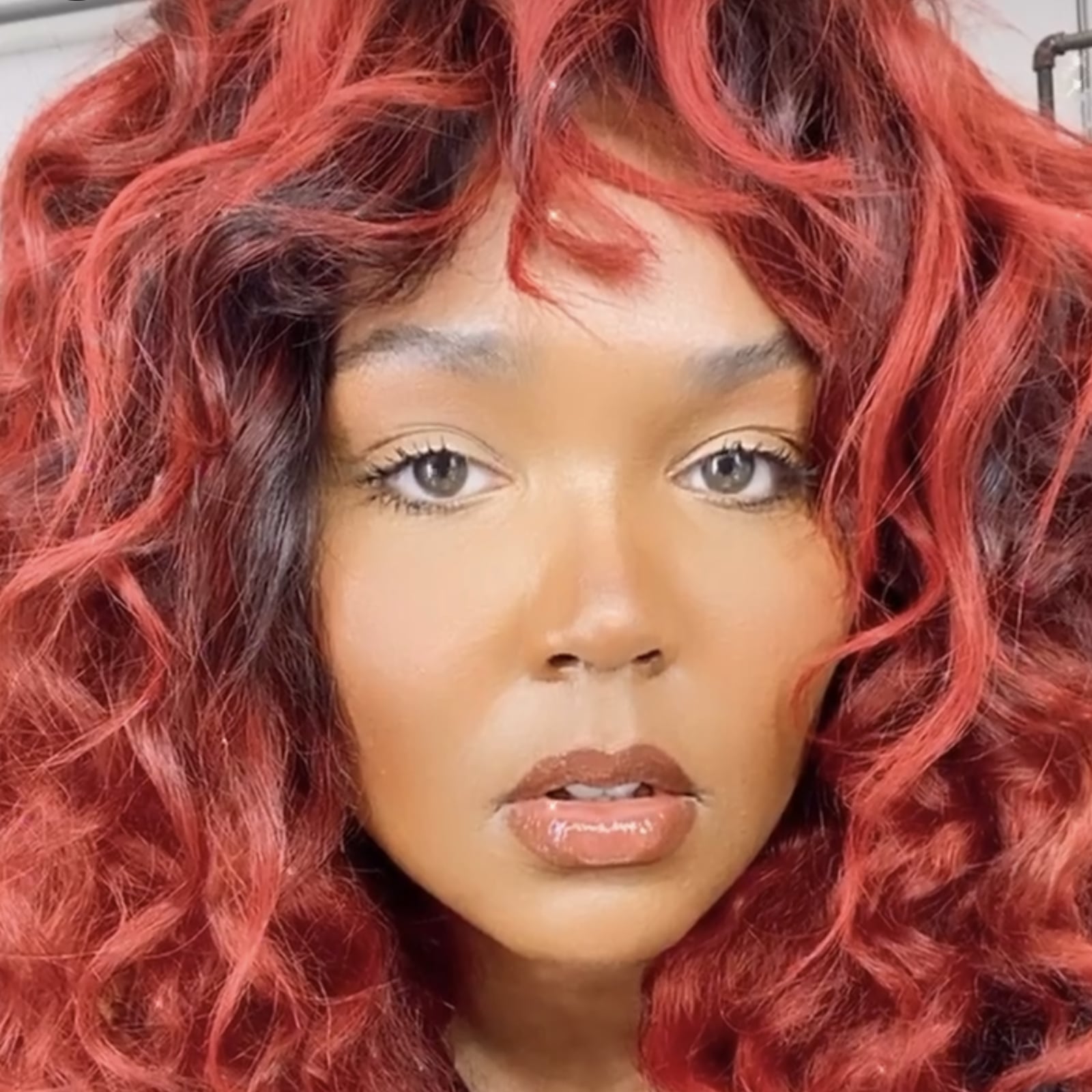 Lizzo Now Has Curly Red Hair, and She Looks So Damn Good | POPSUGAR Beauty