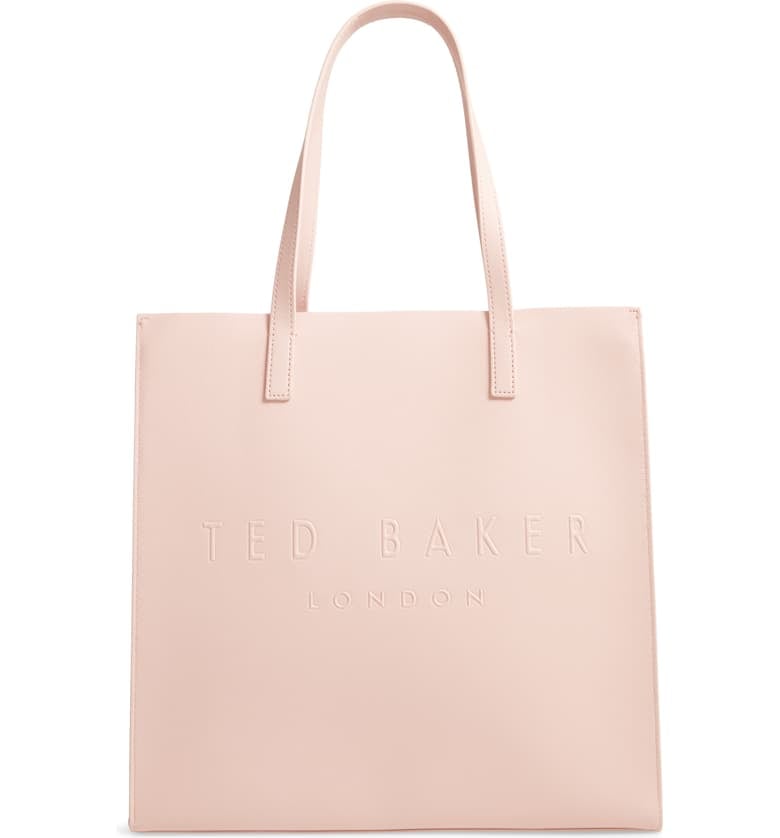 Ted Baker London Large Soocon Embossed Logo Icon Tote