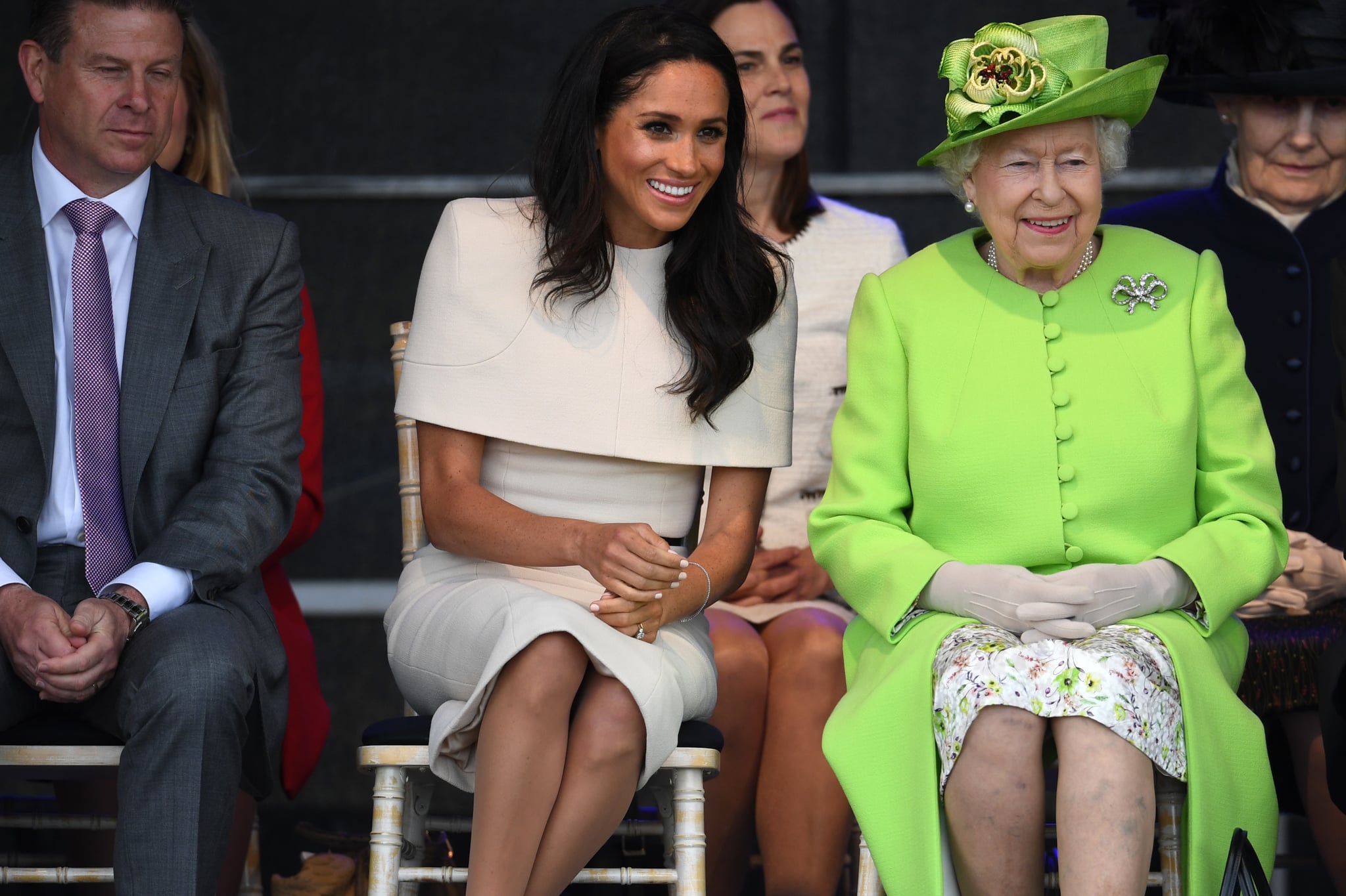 Meghan Markle's Givenchy Cream Dress 