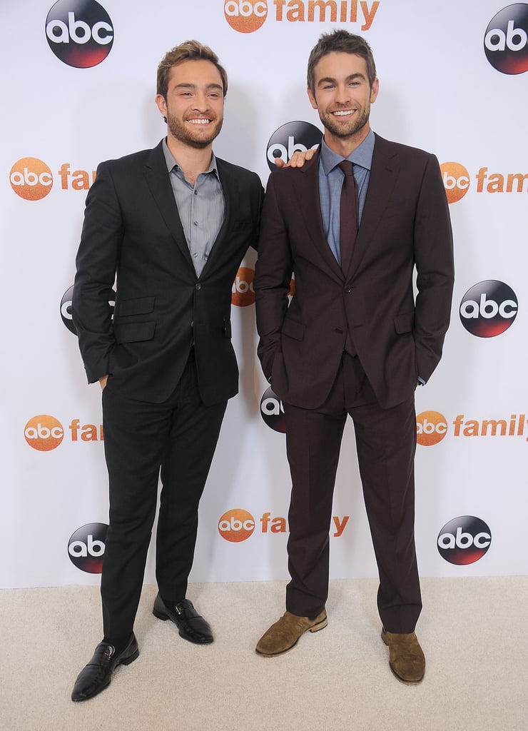 Ed Westwick, Chace Crawford Gossip Girl Reunion Red Carpet