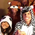 Watch Jennifer Lopez and Casper Smart Get Down . . . in Animal Onesies