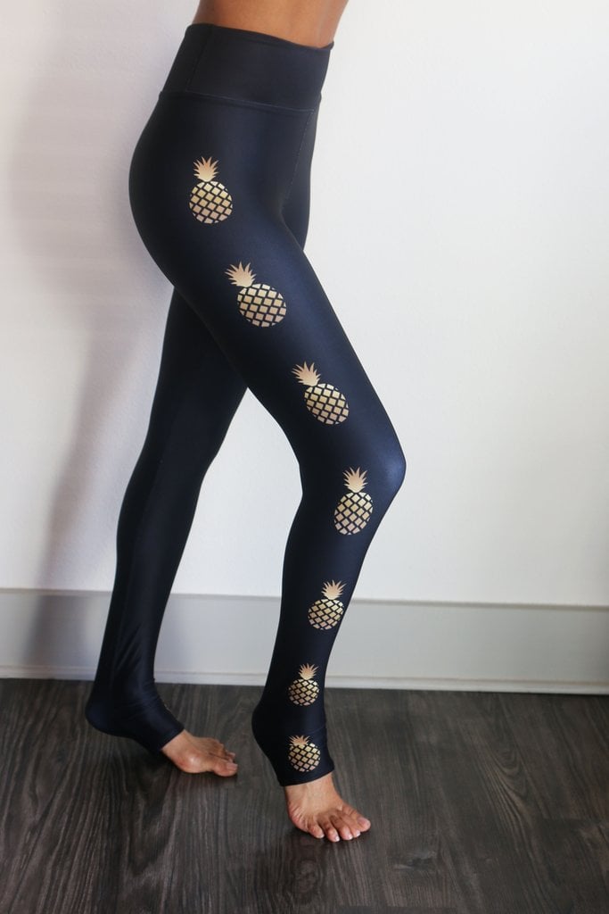 Sun Lovin Roots 'Golden Hour Pineapple" Frankie Legging