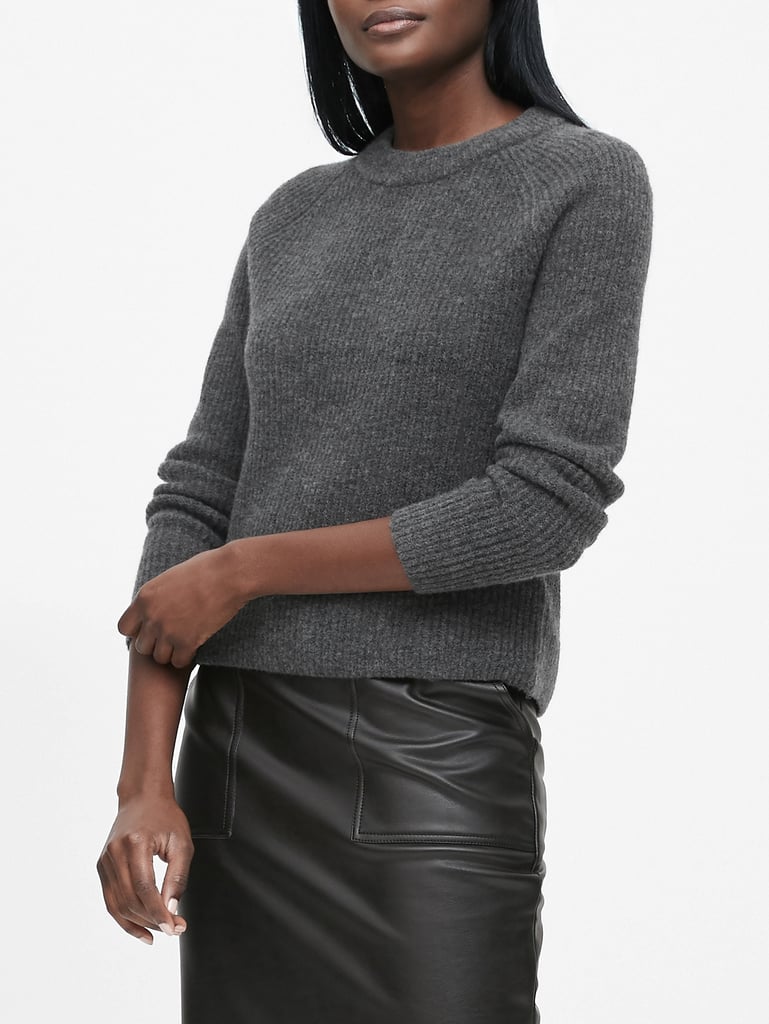 Banana Republic Aire Cropped Sweater