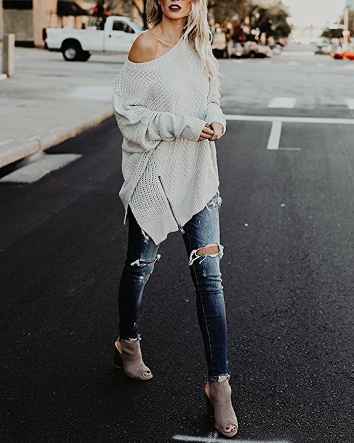 Beautife Cable Knit Sweater