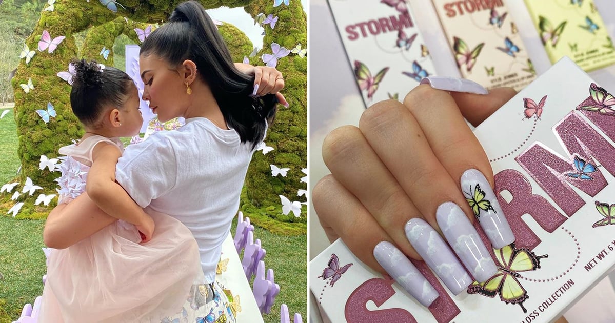 3. Kylie Jenner's Stormi-Inspired Nail Art Is the Cutest Thing You'll See Today - wide 4
