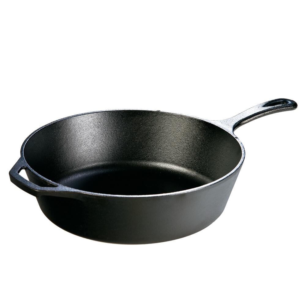 Lodge 12 in. Cast Iron Deep Skillet