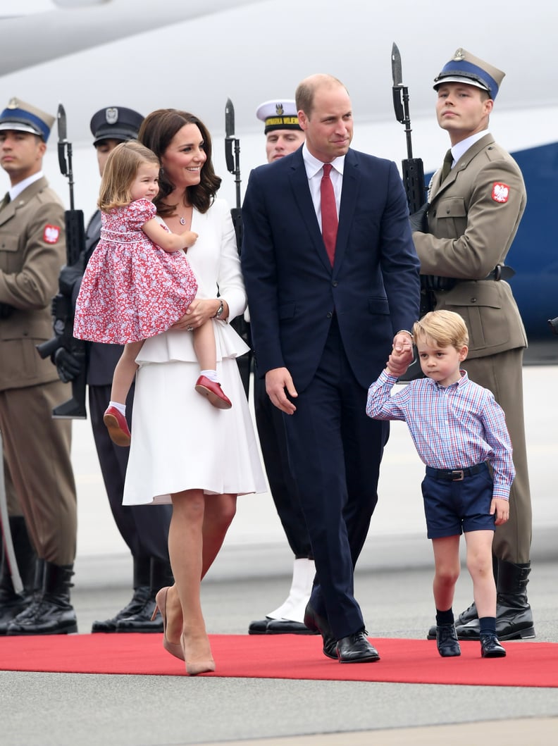 They Brought Along George and Charlotte For Their Royal Tour