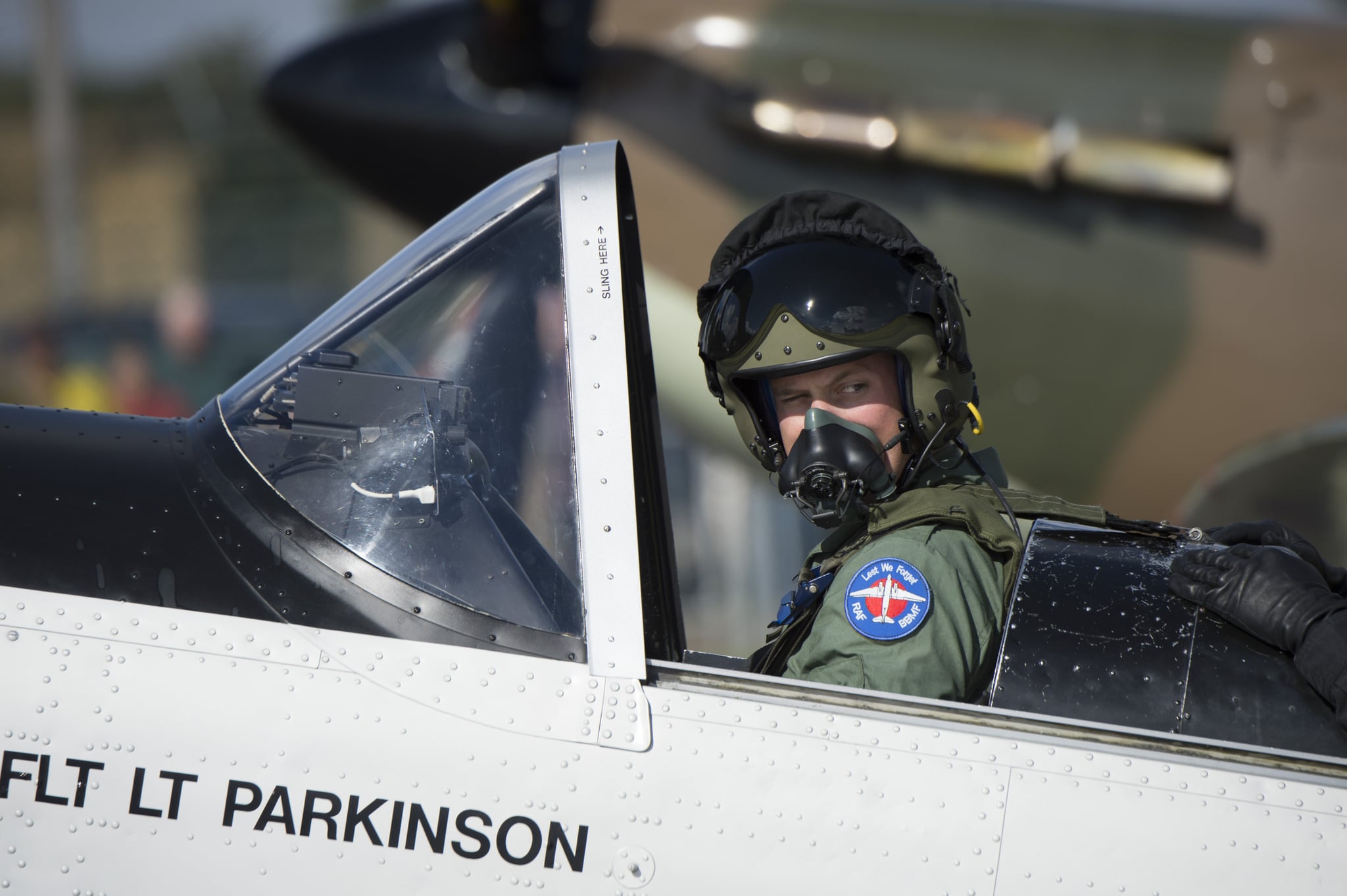 Prince William Battle of Britain Memorial Flight Pictures