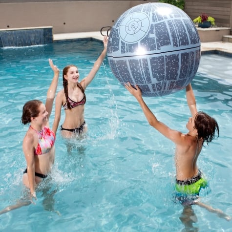 Star Wars Death Star XXL Light-Up Inflatable Beach Ball ($25)