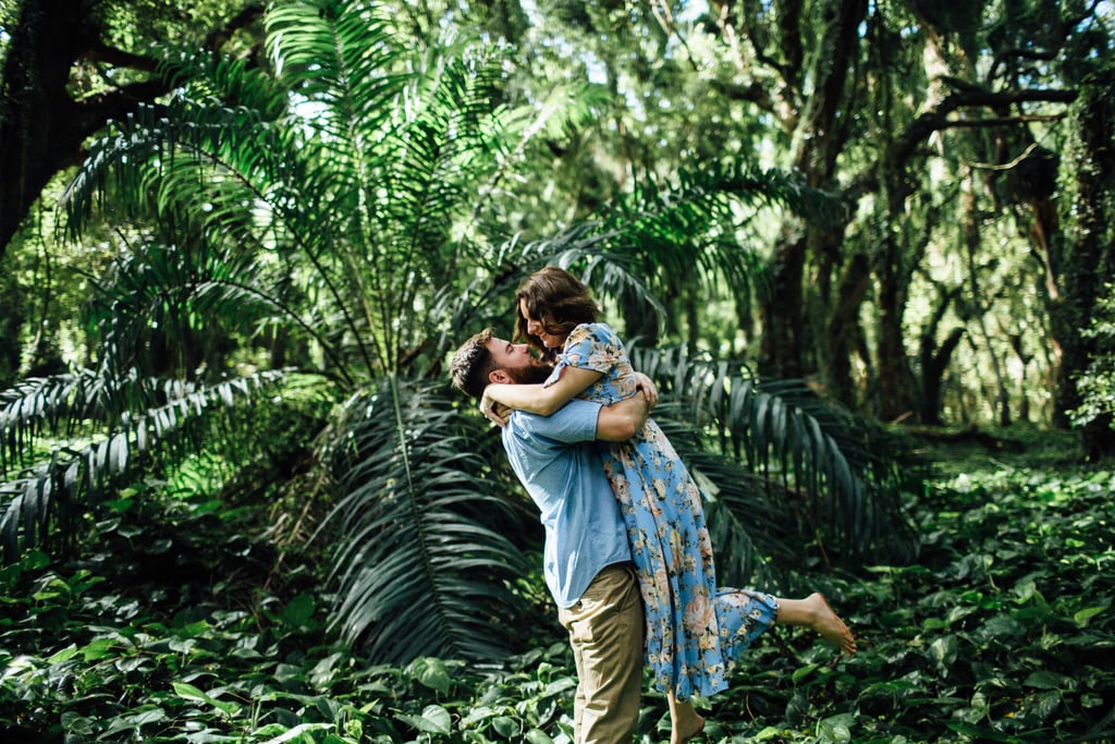 Hawaiian Jungle Engagement Shoot