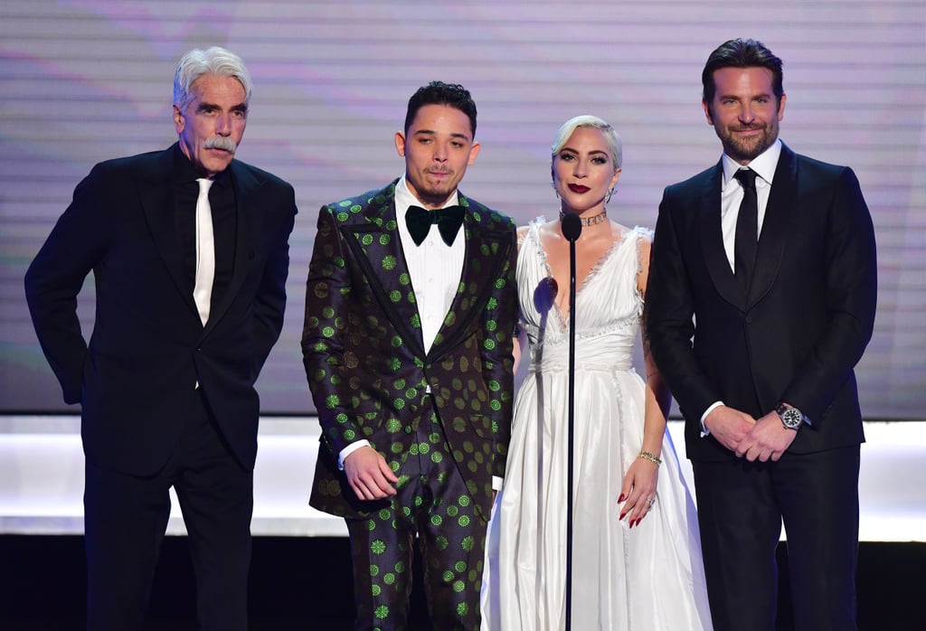 Lady Gaga and Bradley Cooper at the 2019 SAG Awards