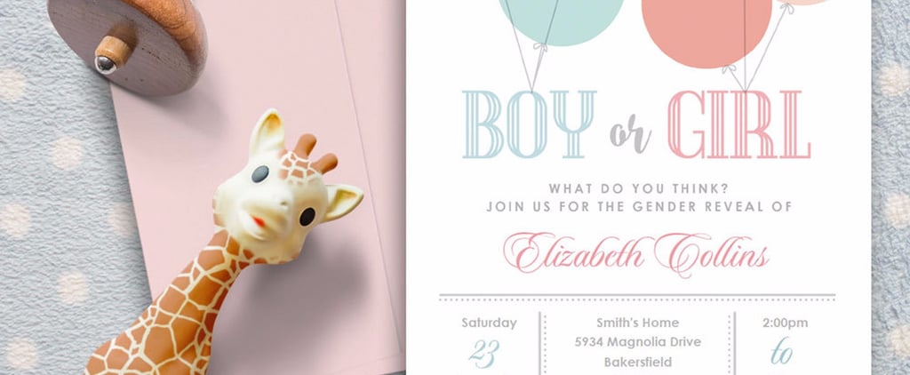 Gender Reveal Invitations