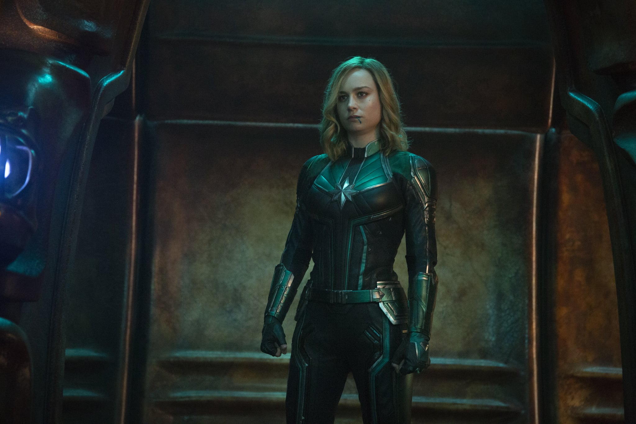 Marvel Studios' CAPTAIN MARVEL..Captain Marvel (Brie Larson)..Photo: Chuck Zlotnick..©Marvel Studios 2019