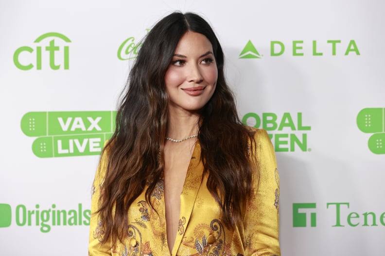 INGLEWOOD, CALIFORNIA: In this image released on May 2, Olivia Munn attends Global Citizen VAX LIVE: The Concert To Reunite The World at SoFi Stadium in Inglewood, California. Global Citizen VAX LIVE: The Concert To Reunite The World will be broadcast on 