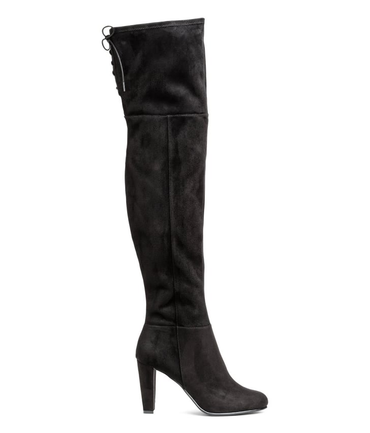 H&M Knee-High Boots | Rachel Green's Shoes in Friends | POPSUGAR ...