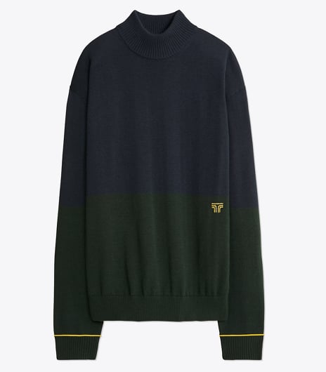 Performance Cashmere Color-Block Sweater