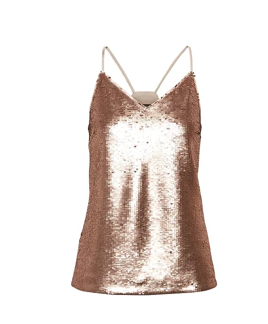 Sequin Strappy Camisole
