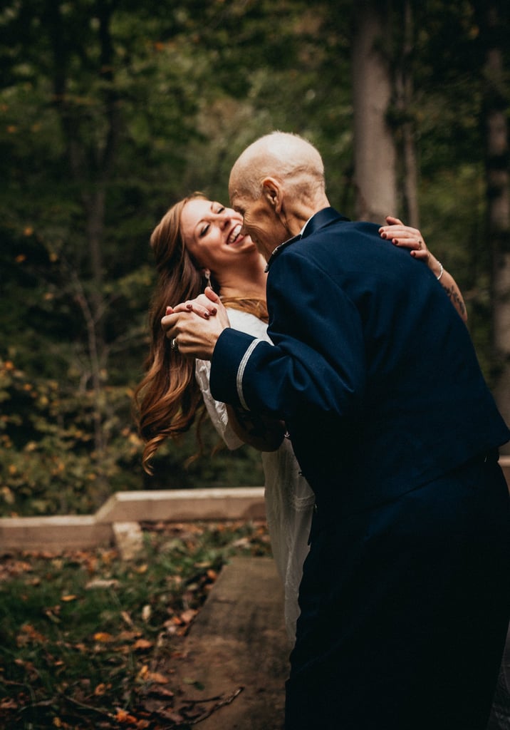 Bride Swaps Engagement Shoot For Final Father-Daughter Dance
