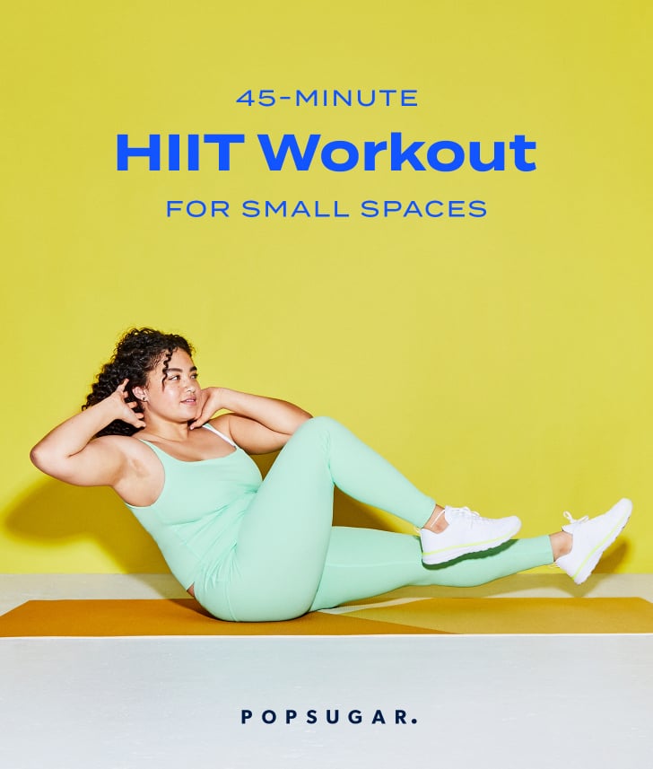45-Minute HIIT Workout For Small Spaces