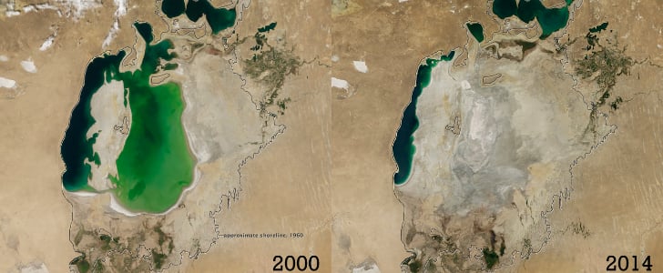 Aral Sea Disappearing | Photos