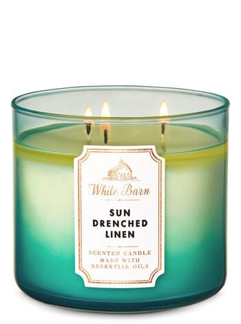 Sun-Drenched Linen 3-Wick Candle