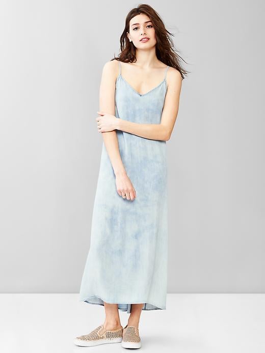 Gap Denim Maxi Dress Summer Denim POPSUGAR Fashion Photo 24